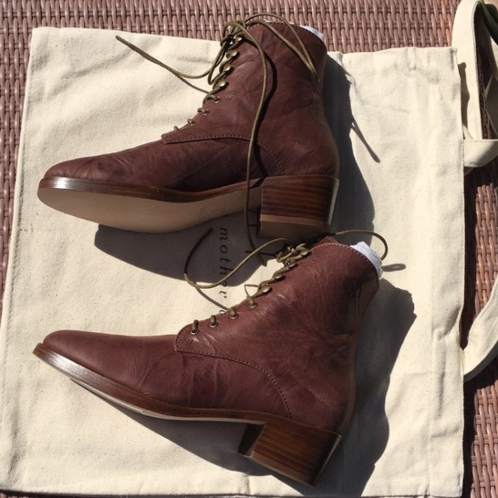 Christy Dawn The Dawn Boots in Mahogany Size 6